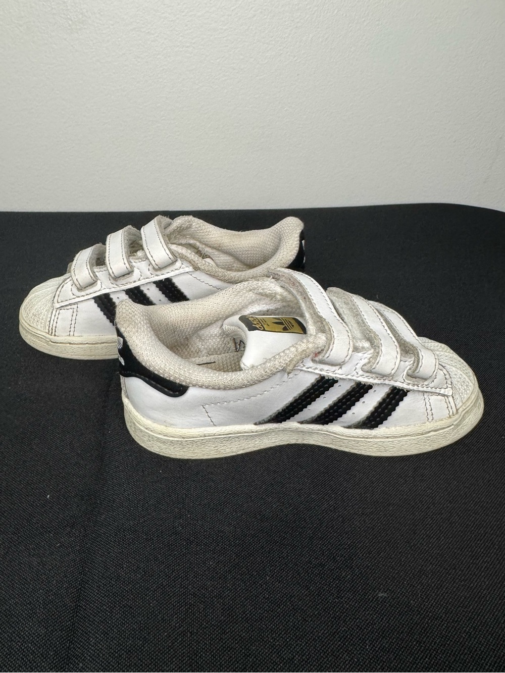 Toddler Adidas Superstar Sneakers White/White size 7K